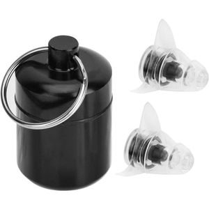 Allecto Plus - Geluidwerende oordopjes met 27dB demping voor concerten en muzikanten - Zwart