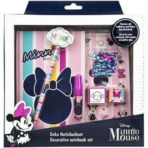 Disney – Minnie Mouse – Decroratieve notitieboekset – giftbox – paillette