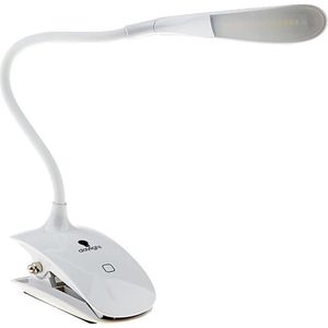 Daylight Smart Clip-on lamp - Leeslamp met LED - Bedlamp met klem - Flexibele arm - Wit *