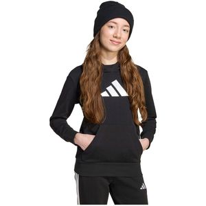 adidas - Glam Graphic - Hoodie - Zwart - 7-8 Jaar - Meisjes