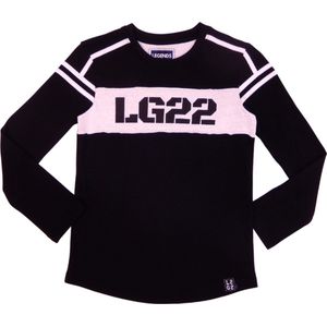 Legends22-Boys Shirt LG22 printed-Black and White