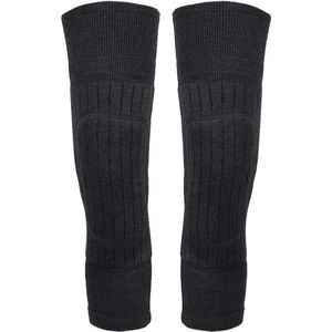 Warm Knee Pads Portable Skin Friendly for Winter Heat for Dancing for Health Care for Yoga - Dark Grey One Size .