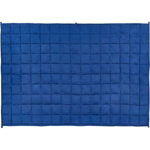 BELIANI NEREID - Verzwaringsdeken - Marineblauw - 100 x 150 cm - Polyester