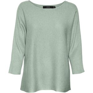 VERO MODA - VMNORA 3/4 BOATNECK BLOUSE NOOS - Dames - Gebreide truien