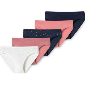 Schiesser 95/5 Organic 5PACK Slips Meisjes Onderbroek - Maat 104