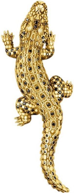 Thomas Sabo - PE948-971-7 - Hanger - Geel Goud - Rebel at Heart - 5,7 cm