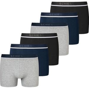 Schiesser Heren Shorts / Pants 6er Pack - 95/5 - Organic Cotton