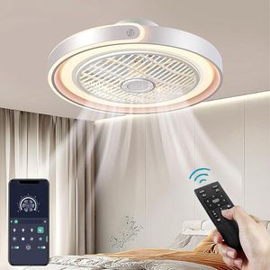 Equivera Plafonniere met Ventilator - Plafondventilator - Plafondventilator Afstandsbediening - Plafondventilator Slaapkamer - Plafond Ventilator met Verlichting - Plafondlamp - Plafonniere - Ideaal voor in uw slaapkamer!