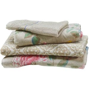 Pip Studio Good Evening set van 3 Gastendoekjes - Khaki