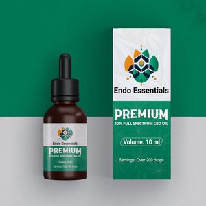 Endo Essentials - Organische CBD Olie - Broad Spectrum 10% - Biologische Hennepolie
