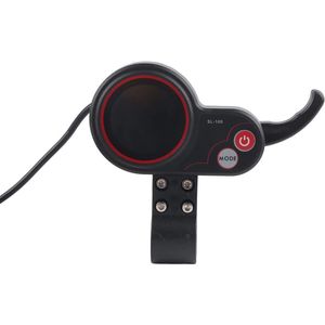 Scootercontroller Lcd-scherm Bedieningspaneel met Schakelschakelaar Elektrische Scooteraccessoires voor Elektrische Fietsscooter