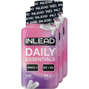 Inlead | Daily Essentials | 240 Caps | 3 stuks | 3 x 240 capsules