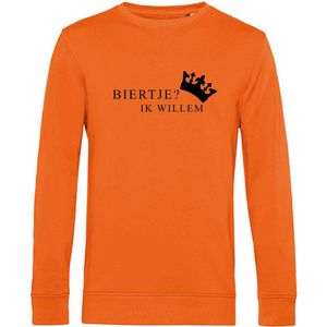 Sweater Biertje-Oranje - Zwart-XL
