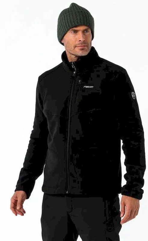 Falcon fleece skivest Robby zwart