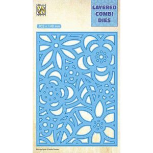 Layered combi Dies Flowers-3 (Layer B)