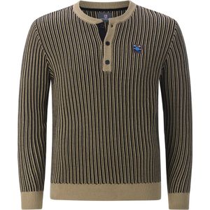 Jan Vanderstorm - AKSELVIK - Trui - Zwart - Herenmode in Grote Maten