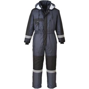 Winteroverall voor Heren XL - Grijs - Hoge Zichtbaarheid en Bescherming