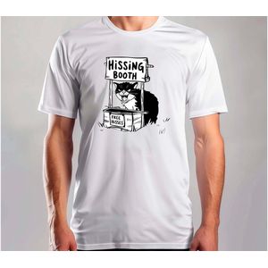 Hissing Booth - T Shirt - Funny - SoFunny - Grappig - ZoGrappig - Sarcasm - SarcasticHumor - Sarcasme - Sarcastisch