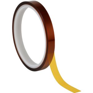 Kapton Tape 5mm - Hittebestendige Tape 260°C - Isolatietape voor afdekking solderen - 0.05mm dikte - 33 meter - Bruin