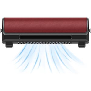 Autostoel koelventilator met stille ventilatie – drie snelheden instelbaar met vrij intrekbaar koord (Rood)