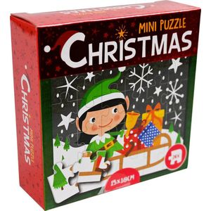 Mini puzzel Kerst
