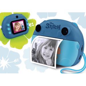 Lisciani - DISNEY STITCH - Instant Camera - Inclusief 3 Rollen voor 180 Foto's - Selfie- en Videofunctie