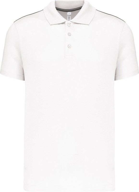 Proact - Herensportpolo PA480 - Wit - Poloshirt