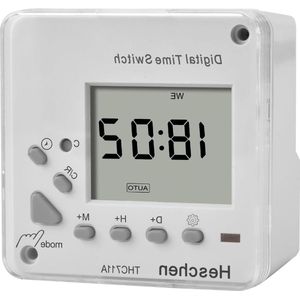 Elektronische timerrelaisschakelaar THC711A 220-240 V digitaal LCD met CE-markering - timer - schakelaar.