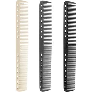 Professionele haarkam - antistatisch - 3 stuks - carbon