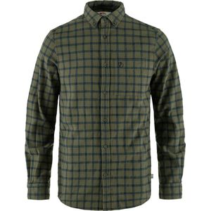 Fjallraven Övik Flannel Shirt Men - Blouse - Heren - Groen - Maat L