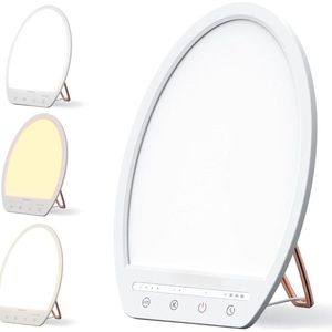 ApexArte® Lichttherapie Lamp - Daglichtlamp - Bureaulamp Led - Wit