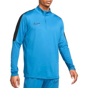 Nike - Dri-FIT Academy Global 1/4-Zip Top - Blauw - Heren