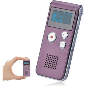 Afluisterapparatuur - Dictafoon Voice Recorder - Spy Recorder - Audio - Rozegoud
