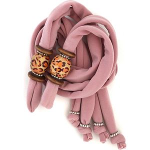 Birdini Veter - Kort - Casablanca - Pastel Pink - geschikt voor Birdini Slipper met verwisselbare veters