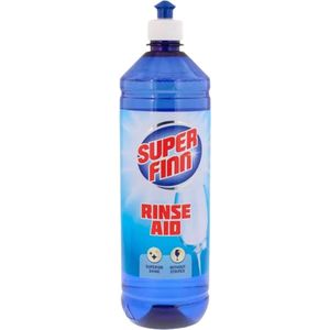 Glansspoelmiddel - Blauw - Kunststof / Spoelglans - 1000 ml - Set van 2 - Spoel - Glans - Schoonmaak - Afwas - Afwassen - Afwasmiddel