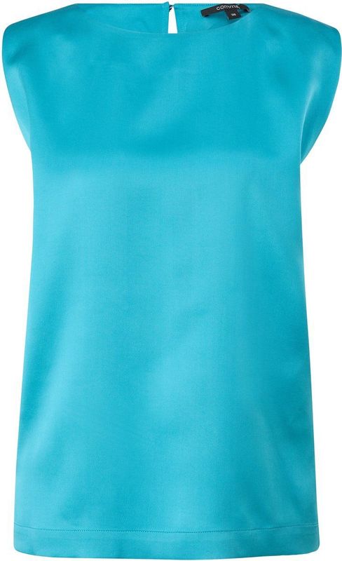 comma - 2136851 - Damesblouse - Oversized - Zacht Satijn van Viskosemix