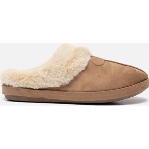 Supercracks Supercracks Pantoffels beige Synthetisch - Maat 42