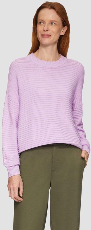 s.Oliver - Gebreide Trui - Oversized - Zacht - Ronde Hals