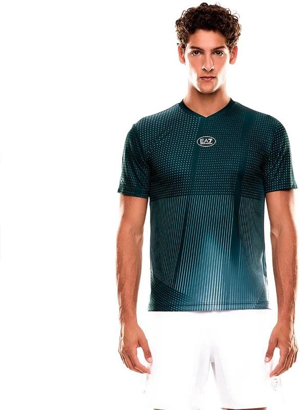 Ea7 Emporio Armani Tennis Pro T-shirt Met Korte Mouwen