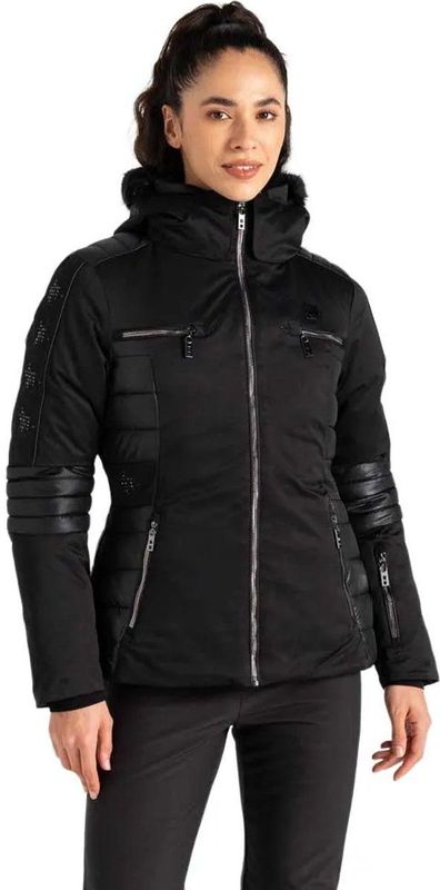 Dare2b - Enlighten - Jas - Waterdicht - Met Swarovski®-kristallen - Inclusief Skipasvak