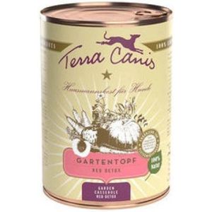 Terra Canis Groente & Fruit Menu Rode Detox - 1 x 400 g - vegetarisch - natvoer