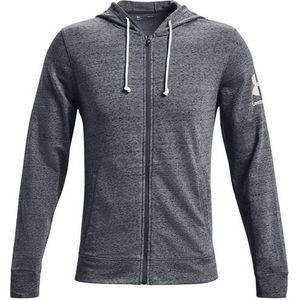 Heren Sportjas Under Armour Terry Zwart Donker grijs