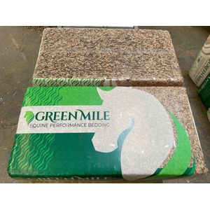 Green mile bodembedekking - Karton - Stofvrij - Circa 17.5 kg