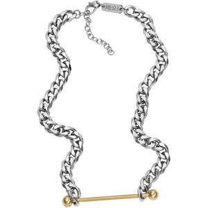 Diesel heren edelstalen ketting One Size Meerkleurig 32023743