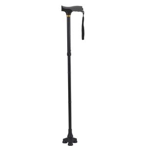 Wandelstok - Zwart - Opvouwbaar - Verstelbaar 78 t/m 88 cm