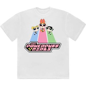 The Powerpuff Girls - Catch Flight Heren T-shirt - M - Wit