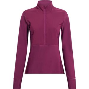 ENERGETICS - bian ii w - Hardloop t-shirt lange mouw zomer dames - Donkerrood