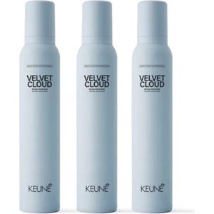 3 stuks - Keune - Velvet Cloud - Strong Volume Foam 500 ml