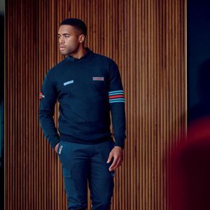 Sparco Crewneck Sweatshirt Merino Wool Martini Racing