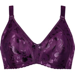 Naturana - Minimizer bh met bloemenpatroon - 5363 - Beetroot - 85D